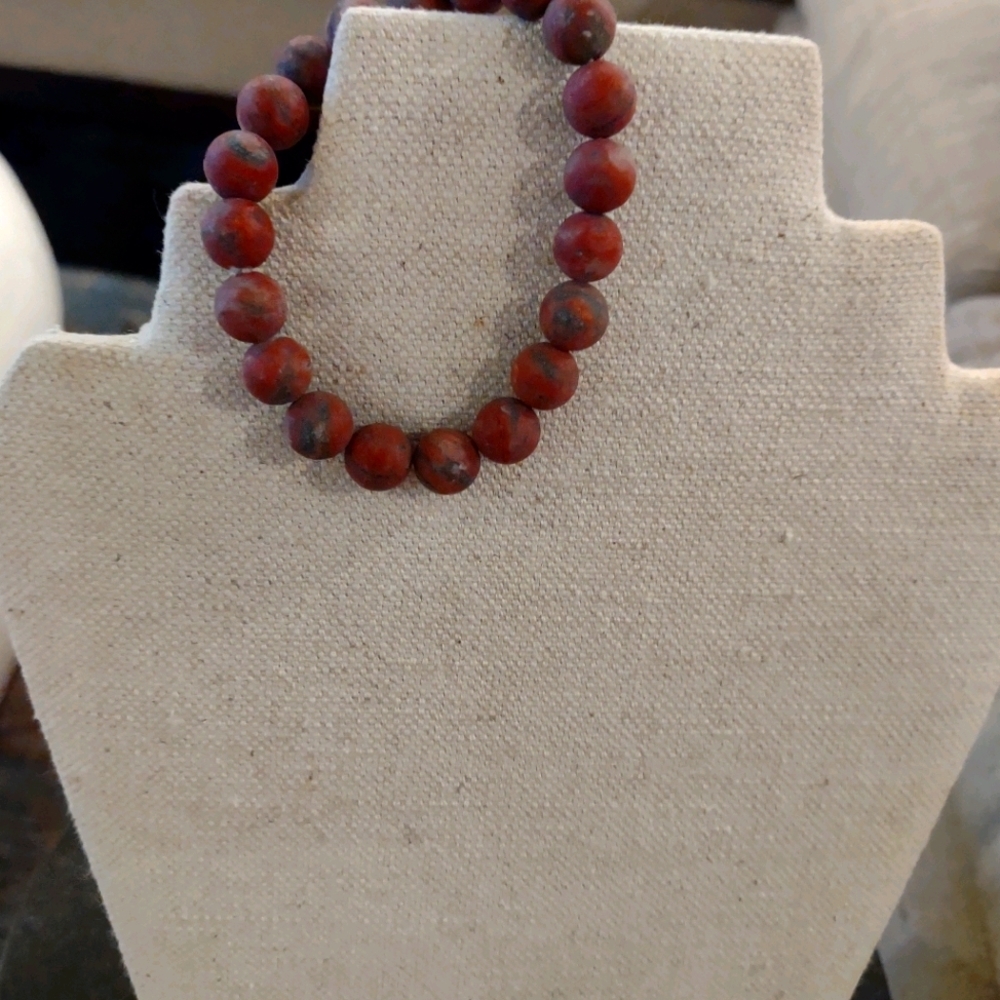 𝅺NWT Red Rock Boho Stretch Bracelet
